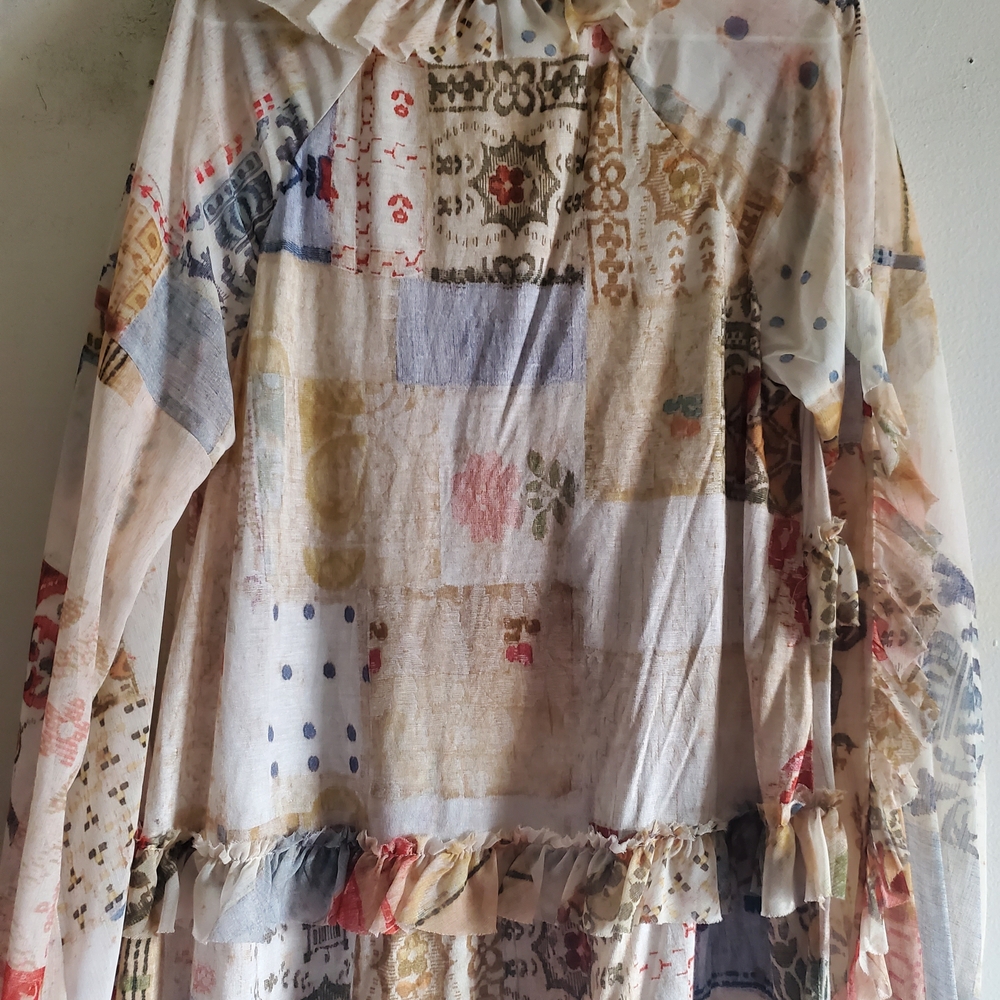 Antropologie Tiny Ruffle Tunic - Picture 6 of 7